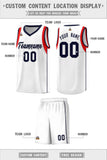Custom Unique Sleeve Color Block Classic Sets Sports Uniform Basketball Jersey Add Logo Number