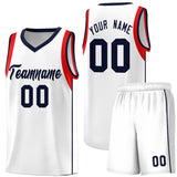 Custom Unique Sleeve Color Block Classic Sets Sports Uniform Basketball Jersey Add Logo Number