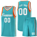 Custom Personalized Sleeve Color Block Classic Sets Sports Uniform Basketball Jersey Add Logo Number