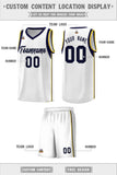 Custom Unique Sleeve Color Block Classic Sets Sports Uniform Basketball Jersey Printed Logo Number