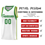 Custom Unique Sleeve Color Block Classic Sets Sports Uniform Basketball Jersey Printed Logo Number