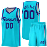Custom Unique Sleeve Color Block Classic Sets Sports Uniform Basketball Jersey Text Logo Number