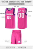 Custom Unique Sleeve Color Block Classic Sets Sports Uniform Basketball Jersey Printed Logo Number