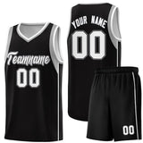 Custom Unique Sleeve Color Block Classic Sets Sports Uniform Basketball Jersey Text Logo Number
