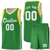 Custom Tank Top Sleeve Color Block Classic Sets Sports Uniform Basketball Jersey Text Logo Number