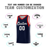 Custom Tank Top Sleeve Color Block Classic Sets Sports Uniform Basketball Jersey Text Logo Number