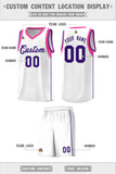 Custom Tank Top Sleeve Color Block Classic Sets Sports Uniform Basketball Jersey Text Logo Number
