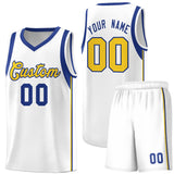 Custom Tank Top Sleeve Color Block Classic Sets Sports Uniform Basketball Jersey Text Logo Number