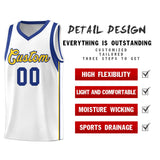 Custom Tank Top Sleeve Color Block Classic Sets Sports Uniform Basketball Jersey Text Logo Number