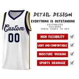 Custom Tank Top Sleeve Color Block Classic Sets Sports Uniform Basketball Jersey Text Logo Number