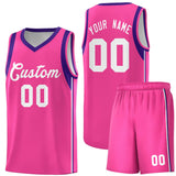 Custom Tank Top Sleeve Color Block Classic Sets Sports Uniform Basketball Jersey Text Logo Number