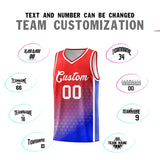 Custom Gradient Design Irregular Shapes Pattern Sports Uniform Basketball Jersey For Adult