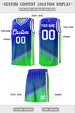 Custom Tank Top Gradient Design Irregular Shapes Pattern Sports Uniform Basketball Jersey