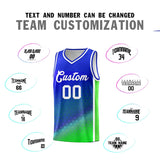 Custom Tank Top Gradient Design Irregular Shapes Pattern Sports Uniform Basketball Jersey