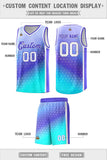 Custom Tank Top Gradient Design Irregular Shapes Pattern Sports Uniform Basketball Jersey