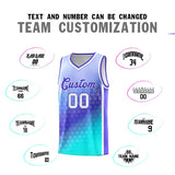 Custom Tank Top Gradient Design Irregular Shapes Pattern Sports Uniform Basketball Jersey