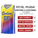 Custom Gradient Design Irregular Shapes Pattern Sports Uniform Basketball Jersey For Adult