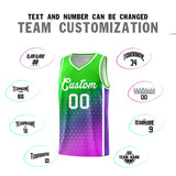Custom Gradient Design Irregular Shapes Pattern Sports Uniform Basketball Jersey For Adult