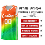 Custom Tank Top Gradient Design Irregular Shapes Pattern Sports Uniform Basketball Jersey