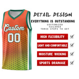 Custom Gradient Design Irregular Shapes Pattern Sports Uniform Basketball Jersey For Adult