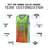 Custom Tank Top Gradient Design Irregular Shapes Pattern Sports Uniform Basketball Jersey