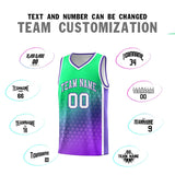 Custom Gradient Design Irregular Shapes Pattern Sports Uniform Basketball Jersey Printed Logo Number