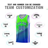 Custom Personalized Gradient Design Irregular Shapes Pattern Sports Uniform Basketball Jersey