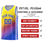Custom Gradient Design Irregular Shapes Pattern Sports Uniform Basketball Jersey For Youth