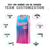 Custom Gradient Design Irregular Shapes Pattern Sports Uniform Basketball Jersey For Unisex