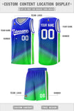 Custom Tailor Made Gradient Design Irregular Shapes Pattern Sports Uniform Basketball Jersey