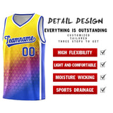 Custom Gradient Design Irregular Shapes Pattern Sports Uniform Basketball Jersey For Unisex