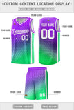 Custom Gradient Design Irregular Shapes Pattern Sports Uniform Basketball Jersey For Unisex