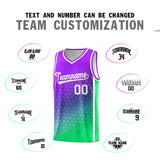 Custom Gradient Design Irregular Shapes Pattern Sports Uniform Basketball Jersey For Unisex
