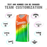 Custom Tailor Made Gradient Design Irregular Shapes Pattern Sports Uniform Basketball Jersey