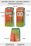 Custom Gradient Design Irregular Shapes Pattern Sports Uniform Basketball Jersey For Unisex