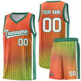Custom Gradient Design Irregular Shapes Pattern Sports Uniform Basketball Jersey For Unisex