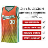 Custom Gradient Design Irregular Shapes Pattern Sports Uniform Basketball Jersey For Unisex