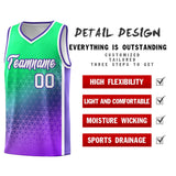 Custom Gradient Design Irregular Shapes Pattern Sports Uniform Basketball Jersey Add Logo Number
