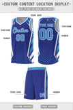 Custom Personalized Diamond Pattern Side Slash Sports Uniform Basketball Jersey Add Logo Number