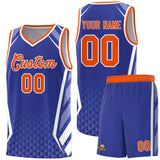 Custom Tailor Made Diamond Pattern Side Slash Sports Uniform Basketball Jersey Add Logo Number