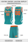 Custom Personalized Diamond Pattern Side Slash Sports Uniform Basketball Jersey Add Logo Number