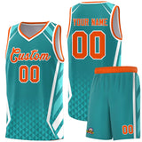 Custom Personalized Diamond Pattern Side Slash Sports Uniform Basketball Jersey Add Logo Number