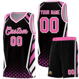 Custom Tailor Made Diamond Pattern Side Slash Sports Uniform Basketball Jersey Add Logo Number
