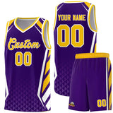 Custom Tailor Made Diamond Pattern Side Slash Sports Uniform Basketball Jersey Add Logo Number