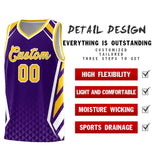 Custom Tailor Made Diamond Pattern Side Slash Sports Uniform Basketball Jersey Add Logo Number