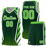 Custom Tailor Made Diamond Pattern Side Slash Sports Uniform Basketball Jersey Add Logo Number