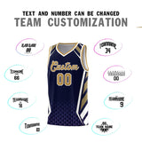 Custom Tailor Made Diamond Pattern Side Slash Sports Uniform Basketball Jersey Add Logo Number