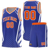 Custom Traditional Diamond Pattern Side Slash Sports Uniform Basketball Jersey Printed Team Logo