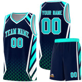 Custom Traditional Diamond Pattern Side Slash Sports Uniform Basketball Jersey Printed Team Logo