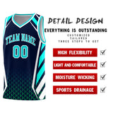 Custom Traditional Diamond Pattern Side Slash Sports Uniform Basketball Jersey Printed Team Logo
